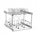 20 in Pullout Cookware Organizer